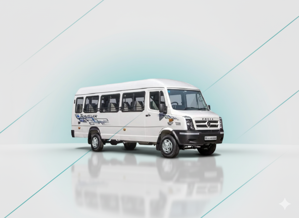 Tempo Traveller 12 seater – group travel and pilgrimage cab Hubli